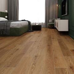 Piso Vinilico Spc Click Tesun Oak Café 3.2mm 18.2x122cm Caixa com 3.11m²  Holztek