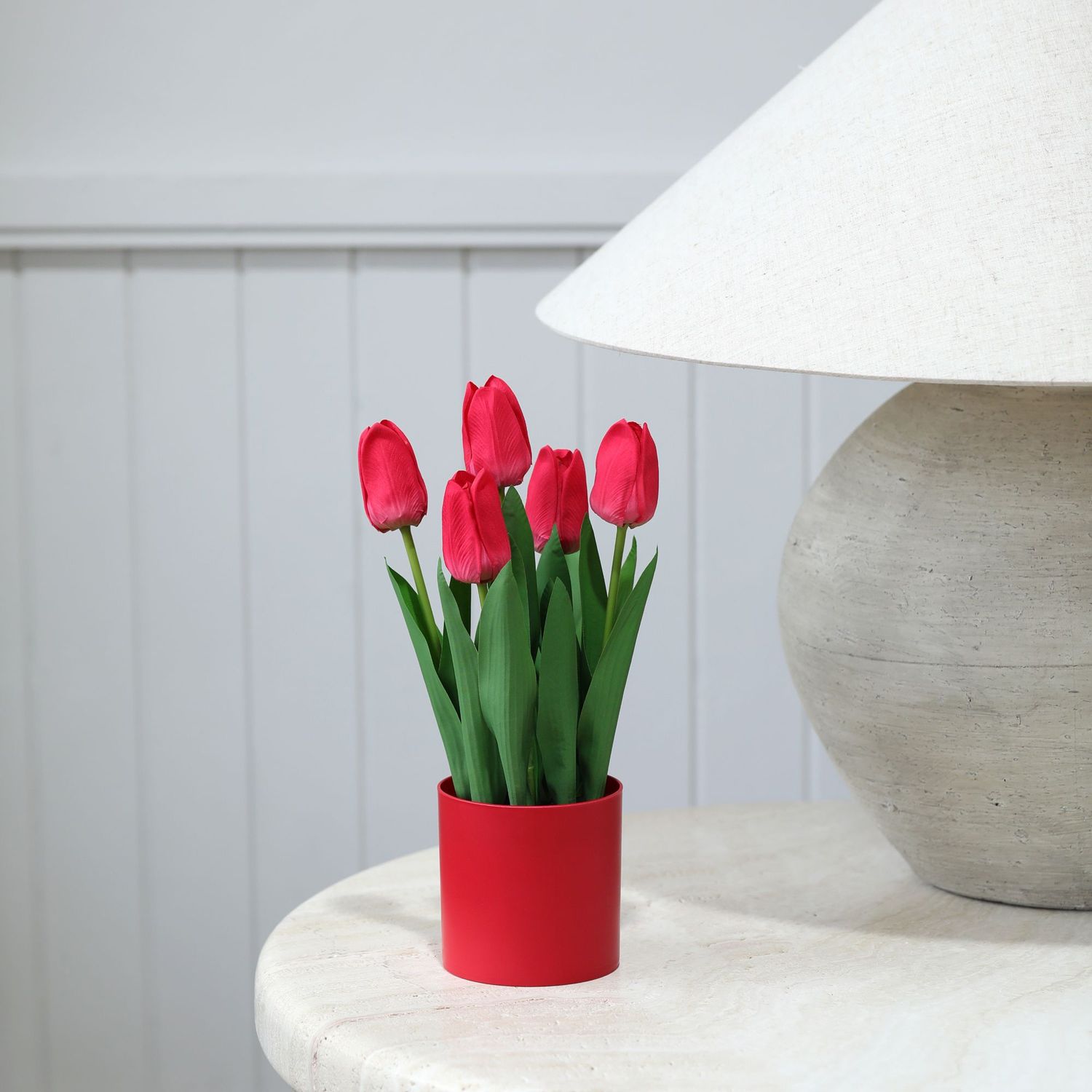 Sb Planta Art Tulipa Vermelhas | Sodimac