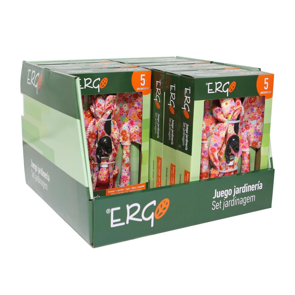 Conjunto de Jardinagem com 5 Peças C Ergo, marca Ergo - Foto 2