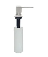 Dosador Sabao Square Inox 500 Ml