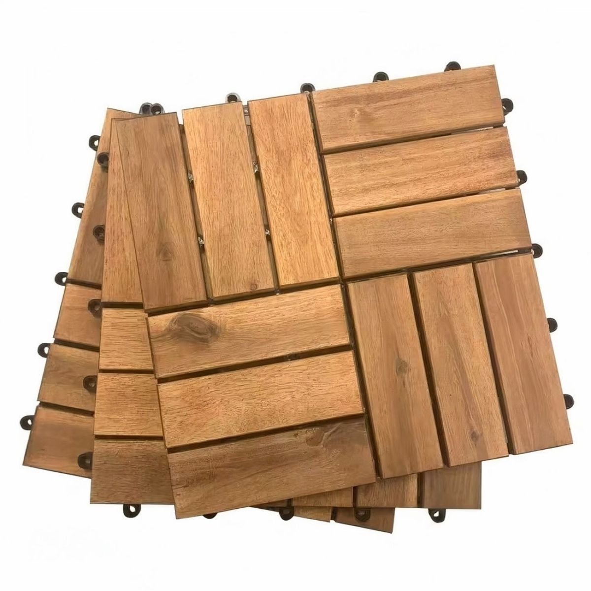 Deck Md Acacia 30x30 0,81m2 Holztek, marca Holztek - Foto 2