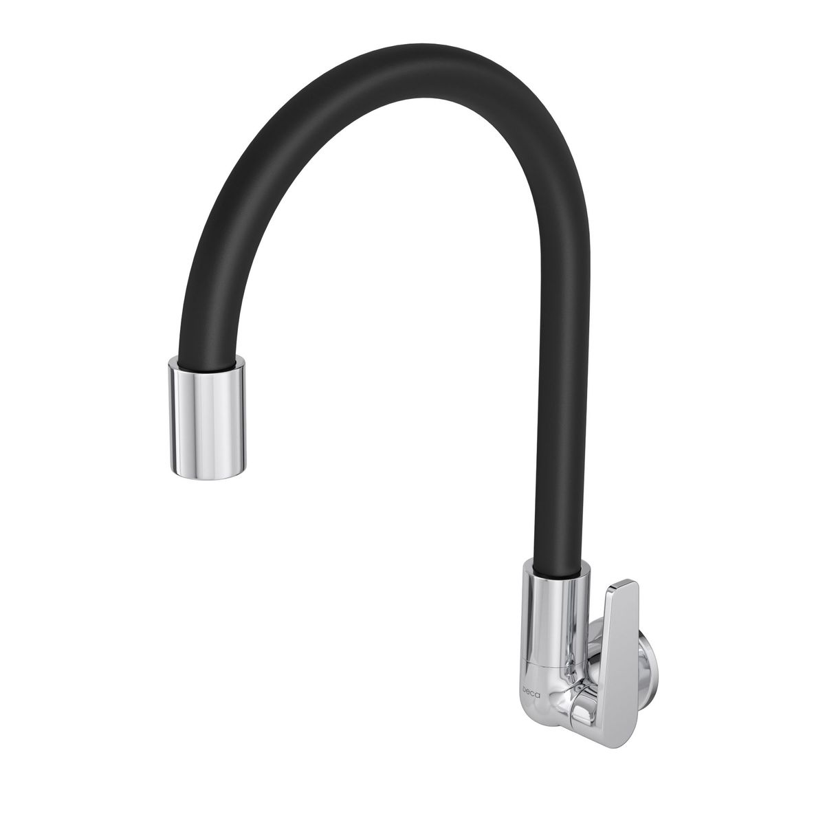 Torneira De Cozinha De Parede Decamotion Cromado e Preto, marca  - Foto Principal