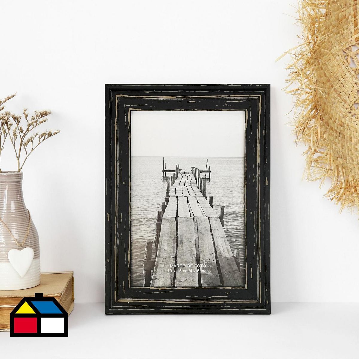 Porta Retrato Ally 15x20 Preto, marca Just Home Collection - Foto 2