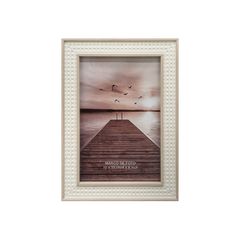 Porta Retrato Ally 10X15 Branco Just Home Collection