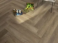 Piso Vinilico Lvt Evoque Noz Marron 2.5mm 18.7x122.7cm Caixa com 4,13m²  Eliane
