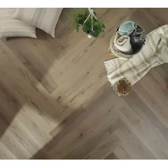 Piso Vinilico Lvt Mind Almond Marron Interno 18,7x122.cm 2.,mm Caixa 4,13m² Eliane