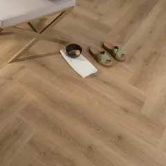 Piso Vinilico Lvt Cola Soul Noz Marron 2.5mm 18.7x122.7cm Caixa com 4,59m²  Eliane