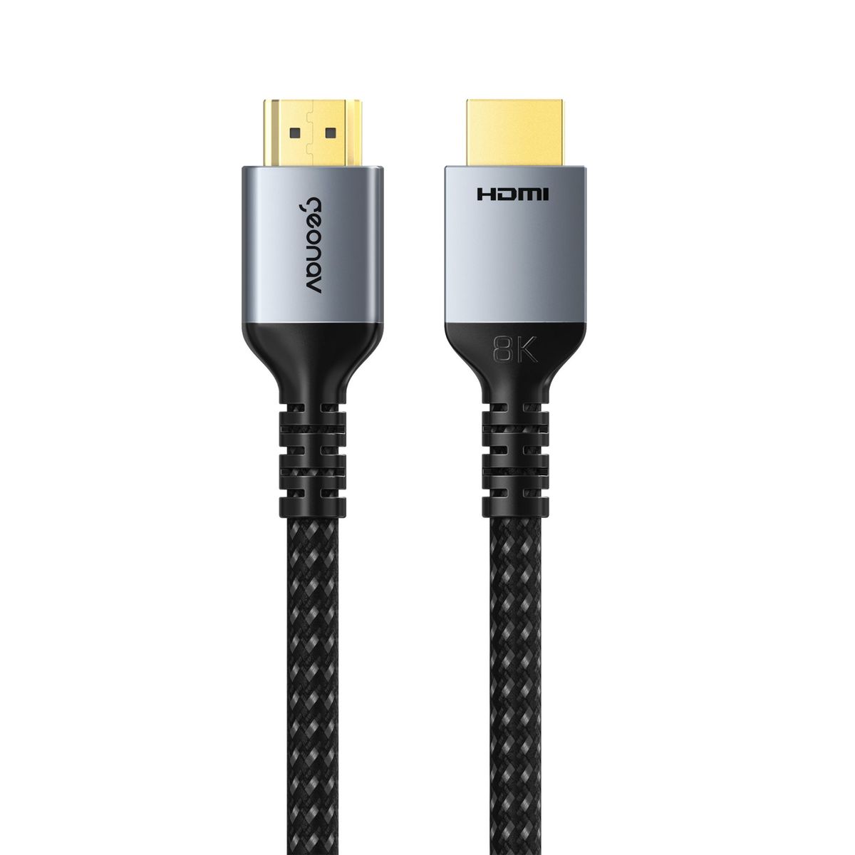 Cabo Hdmi 2.1 2 m Nylon Similar ao 8k, marca Geonav - Foto Principal