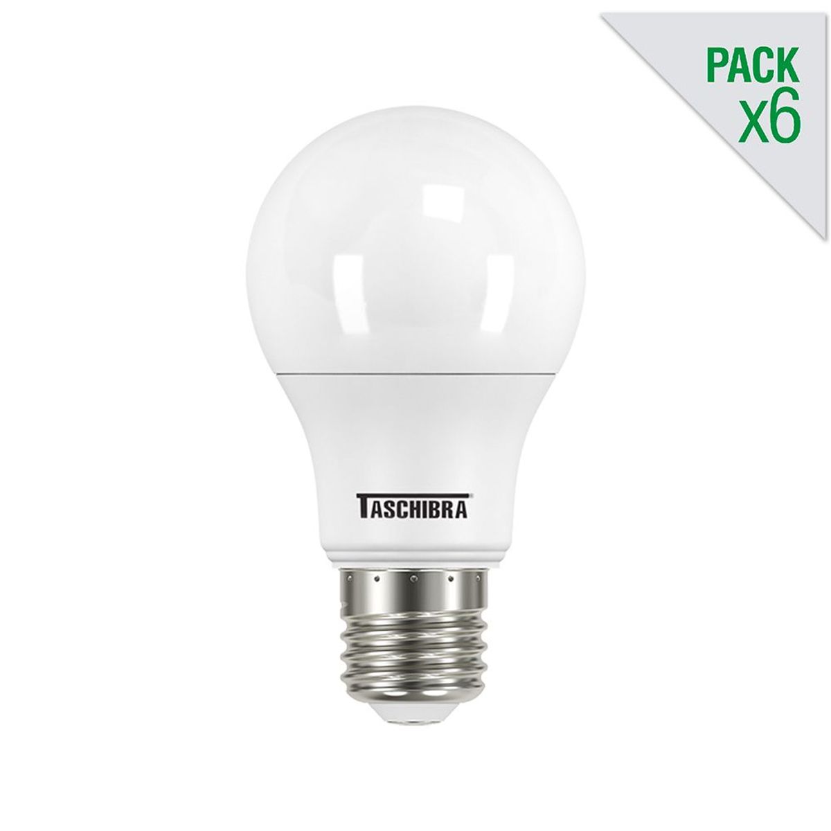 Lâmpada Led Tkl 60 9w 6500k Pack X6 Taschibra, marca Taschibra - Foto 2