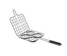 Grelha Inox para Hamburguer 52x22cm