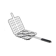Grelha Inox para Hamburguer 52x22cm