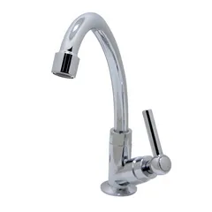 Torneira de Mesa Bica Média para Cozinha Cromada C2 1169