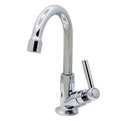 Torneira de Mesa Bica Média para Lavatório Cromada C29 1195