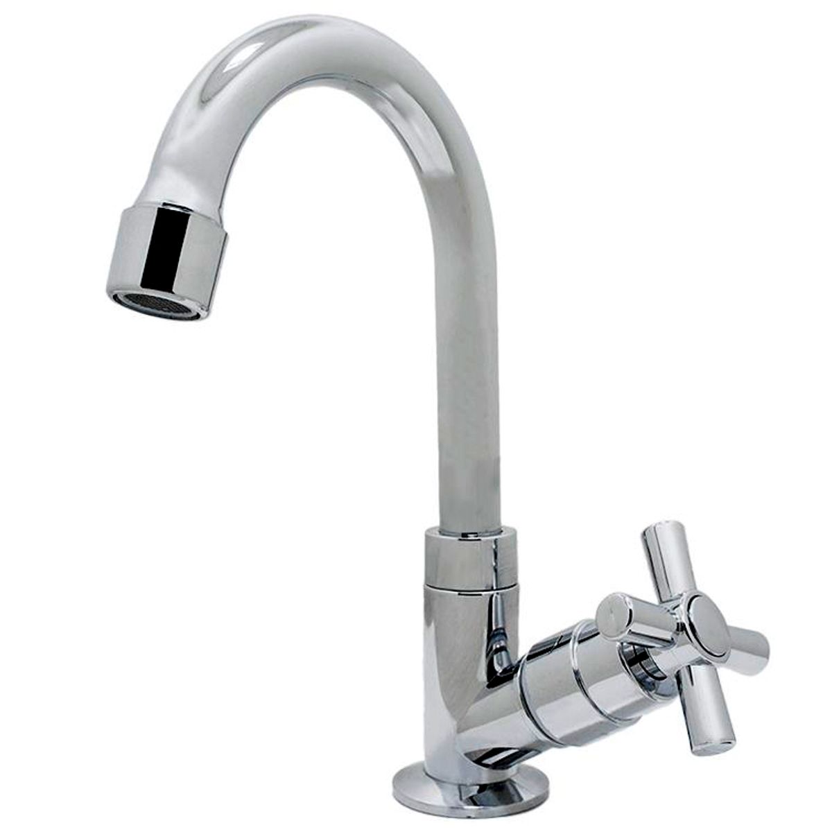 Torneira de Mesa Bica Média para Lavatório Cromada C31 1195, marca Bognar Metais - Foto Principal