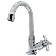 Torneira de Mesa Bica Média para Lavatório Cromada C31 1195