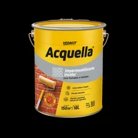 Impermeabilizante Incolor Acquella Base Água para Fachadas e Telhados Balde 18 Litros Vedacit