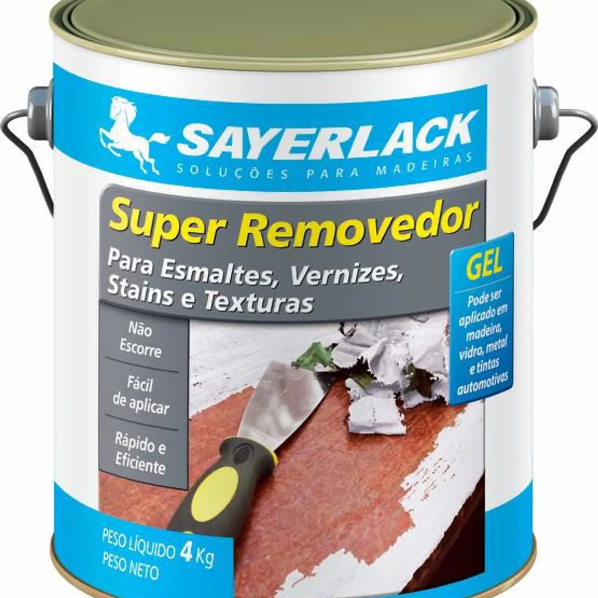 Super Removedor Gel 4Kg, marca Sayerlack - Foto Principal