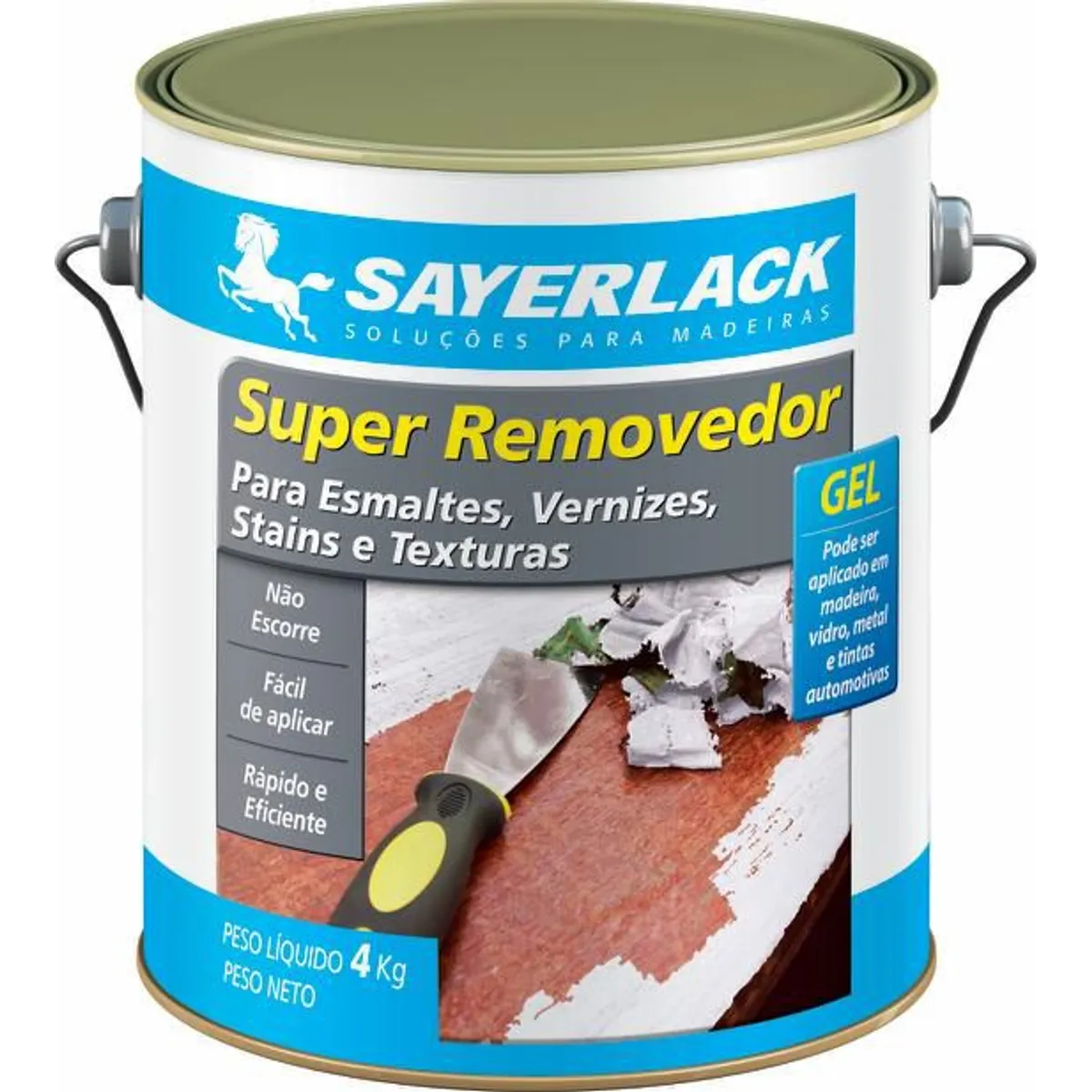 Super Removedor Gel 4Kg, marca Sayerlack - Foto Principal