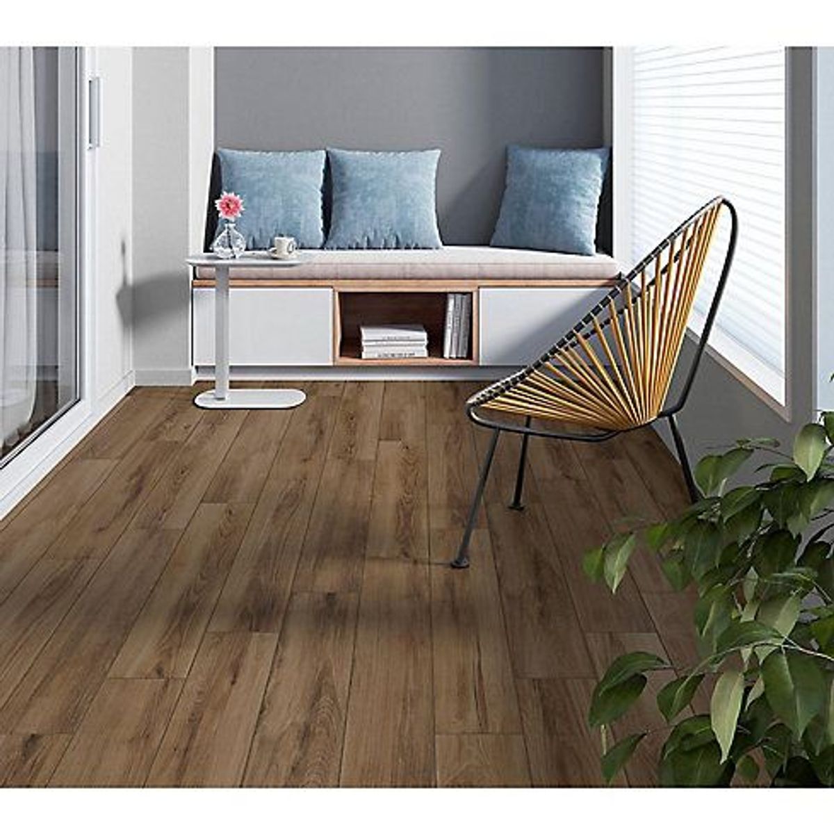 Piso Riviera Wood RU 18x113cm Caixa 2,03m² Incopisos, marca Incopisos - Foto Principal