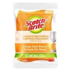 Esponja Scotch-Brite Nao Risca Uni - Laranja 3M