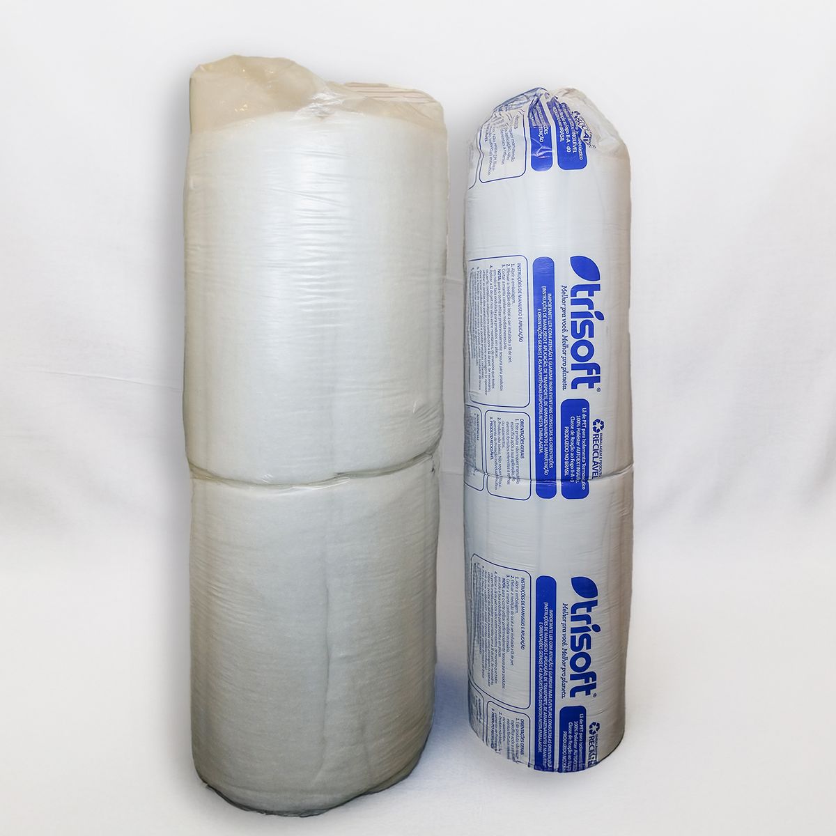 Rolo Lã de Pet 1200x12500x50 com Pre-corte de 60 Cm para Parede, Forro e Revestimentos, marca  - Foto 2