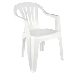 Poltrona de Plástico Branca Mor