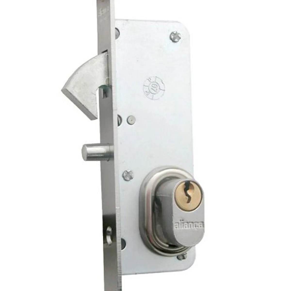Fechadura F1300 Externa 24mm Cromado Aliança, marca Aliança - Foto Principal