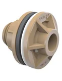 Adaptador Flange Soldavel / Roscável Caixa De Água marrom 25mmx3/4