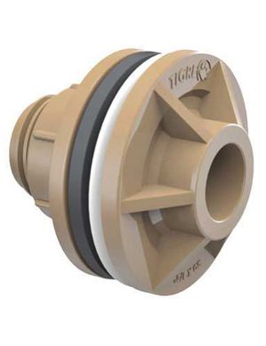 Adaptador Flange Soldavel / Roscvel Caixa De gua marrom 25mmx3/4