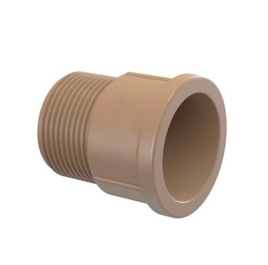 Adaptador Curto Soldavel / Roscvel gua Fria marrom 20mmx1/2