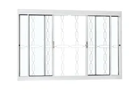 Janela Correr Grade Corrente Vidro Liso Unic Sol 150x100 Branco