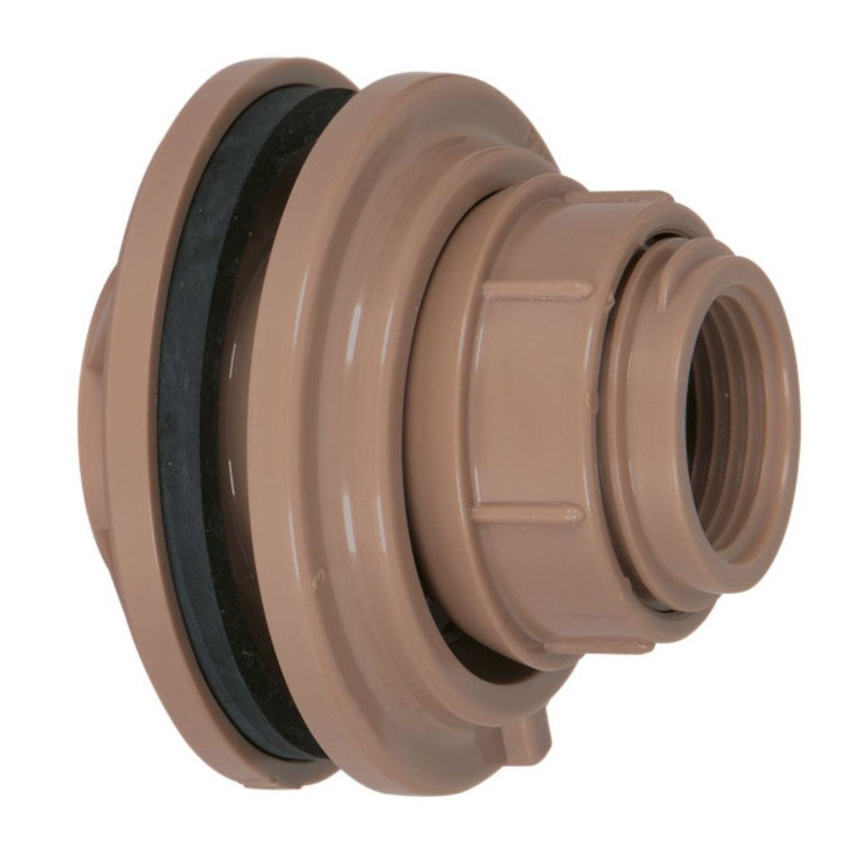 Adaptador Flange Soldavel / Roscável Caixa De Água marrom 25mmx3/4, marca Amanco - Foto Principal