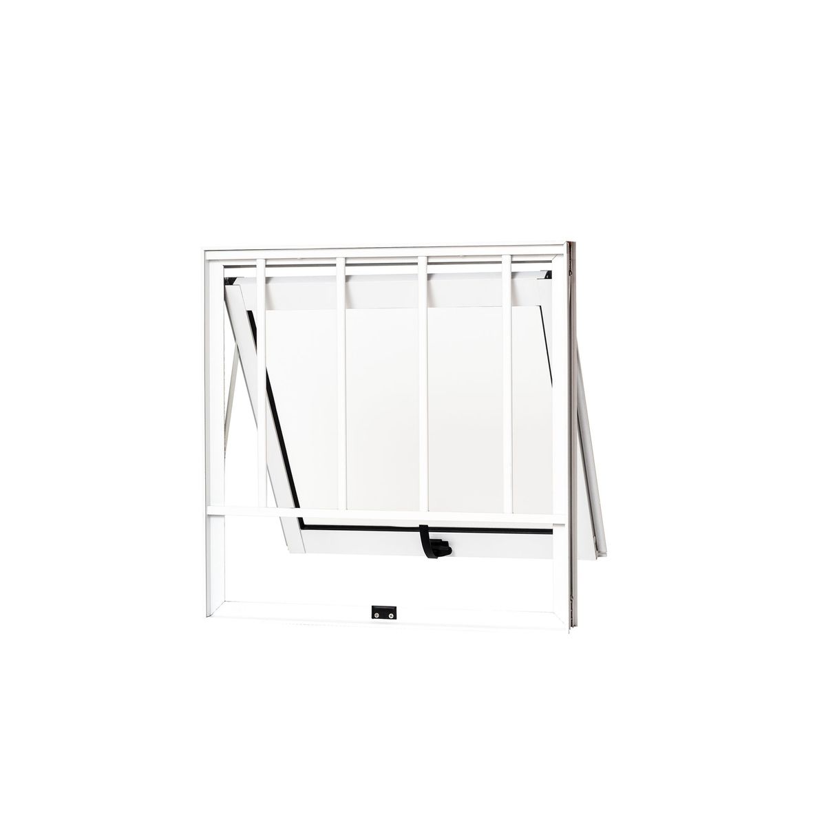 Ramassol - Maxim ar com Grade Vidro Liso Cristal 60x60 Branco