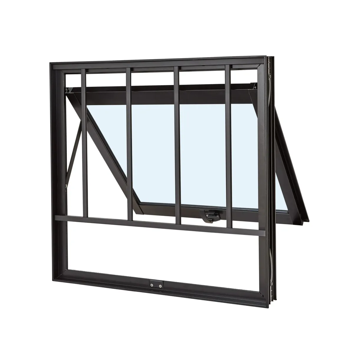 Maxim ar com Grade Vidro Boreal Ultra 80x60 Preto, marca Ramassol - Foto Principal