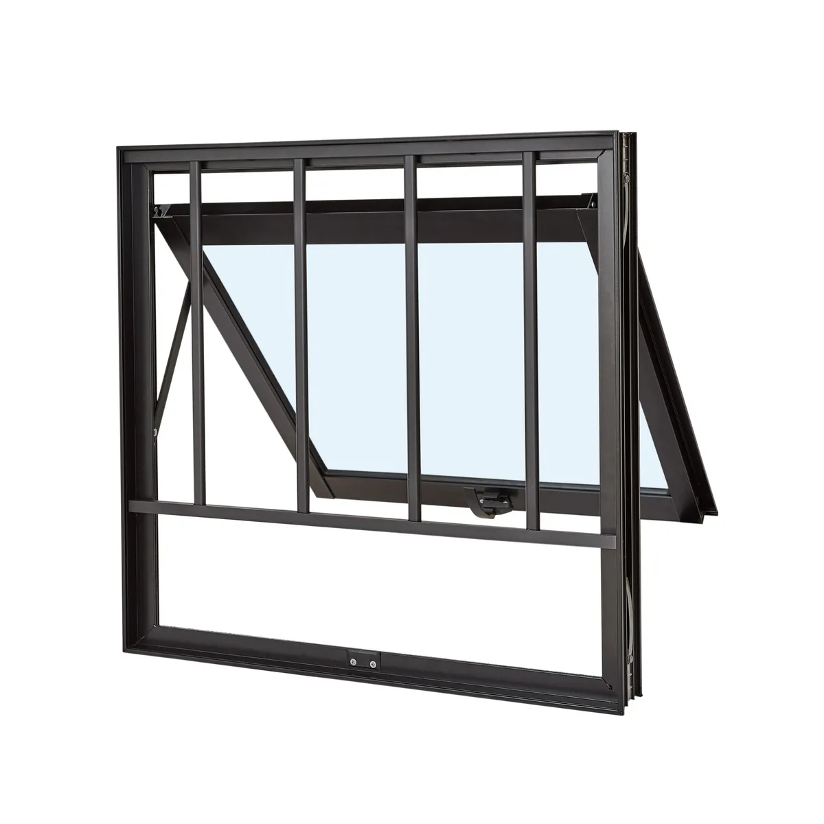Maxim ar com Grade Vidro Boreal Ultra 80x60 Preto, marca Ramassol - Foto Principal