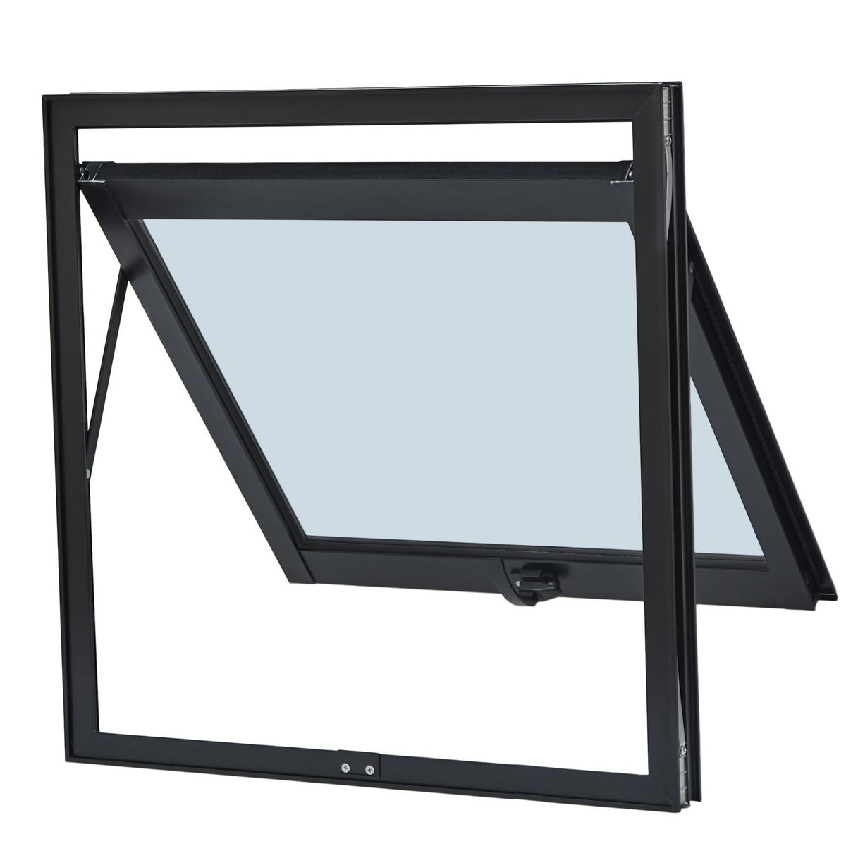 Maxim ar sem Grade Vidro Boreal Ultra 80x60 Preto, marca Ramassol - Foto Principal