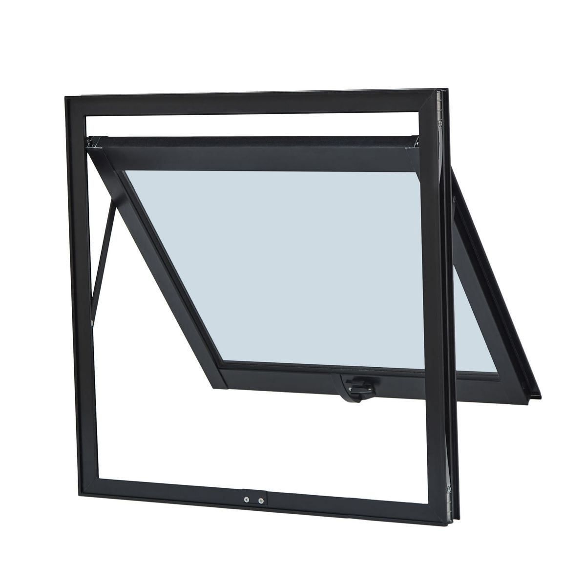 Maxim ar sem Grade Vidro Boreal Ultra 80x60 Preto, marca Ramassol - Foto Principal