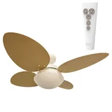 Ventilador Teto Aliseu Vime 127v - Natural com Controle Remoto