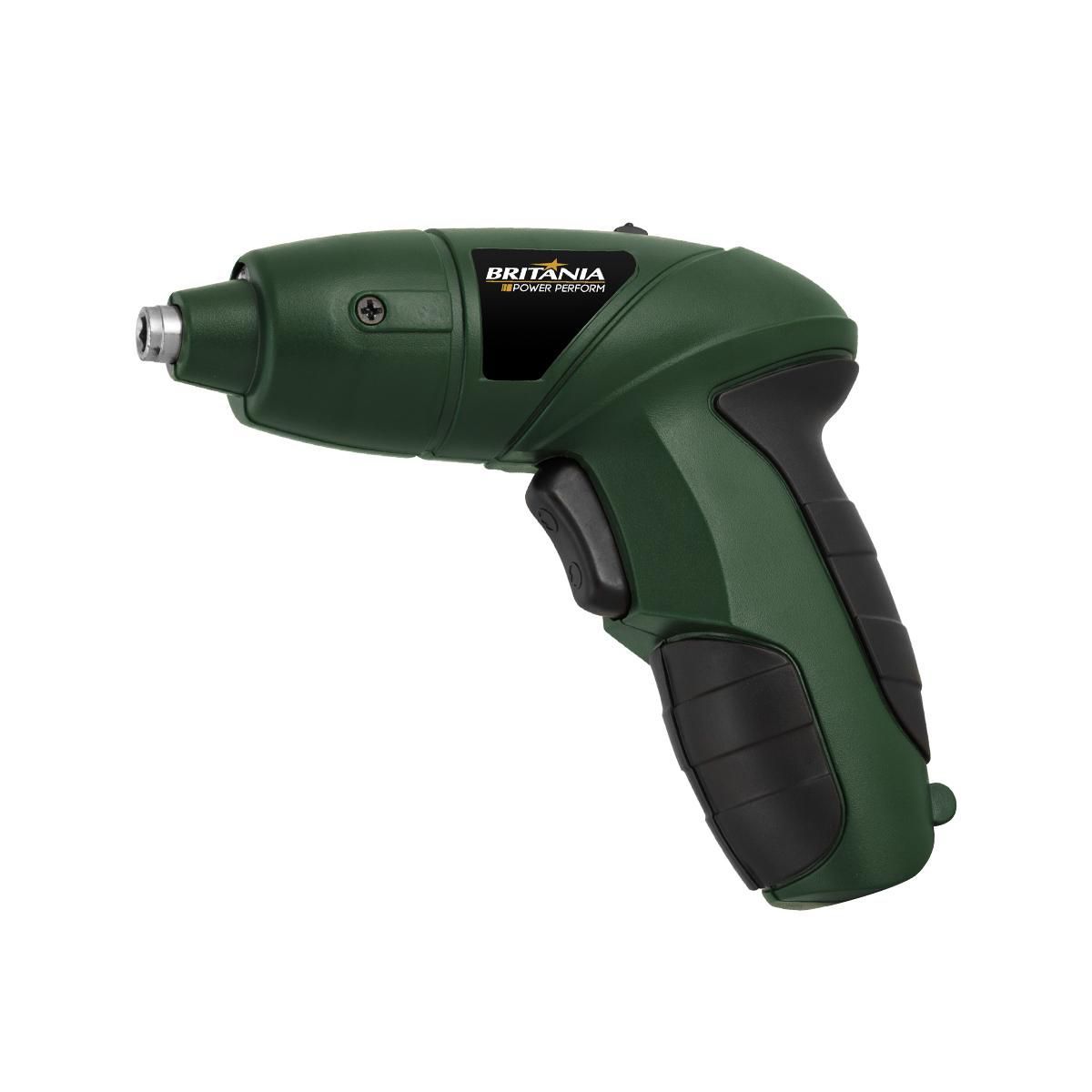 Parafusadeira Bpf01 4,8V 200RPM Verde Britânia, marca Britânia - Foto 2