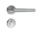 Fechadura Florença 5500 Externa Inox Escovado Silvana