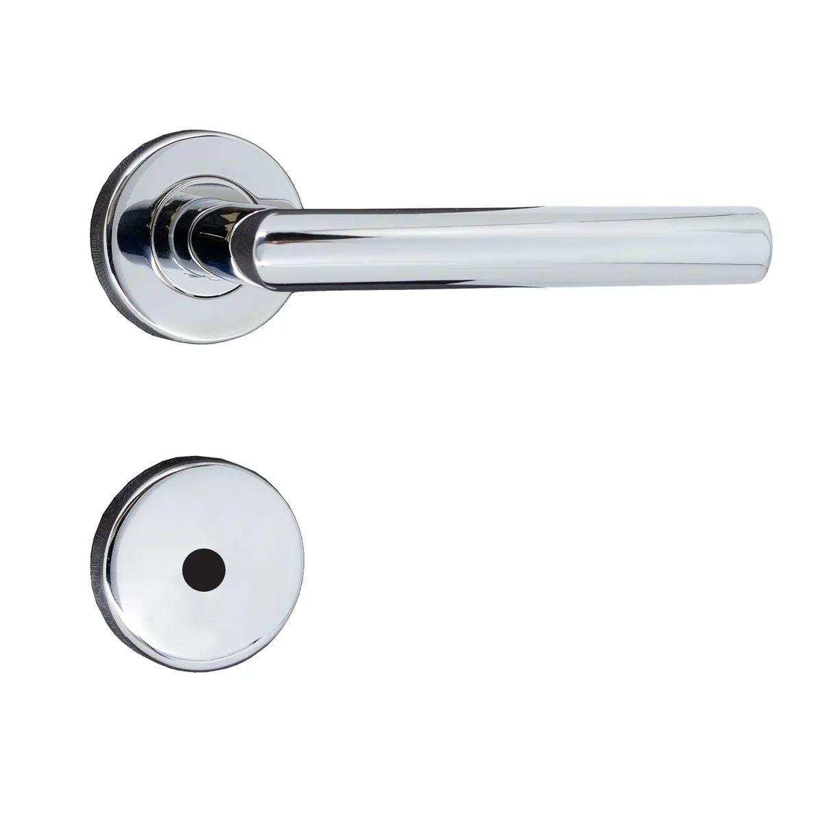 Fechadura Florença 5500 Banheiro Inox Polído Silvana, marca Silvana - Foto Principal