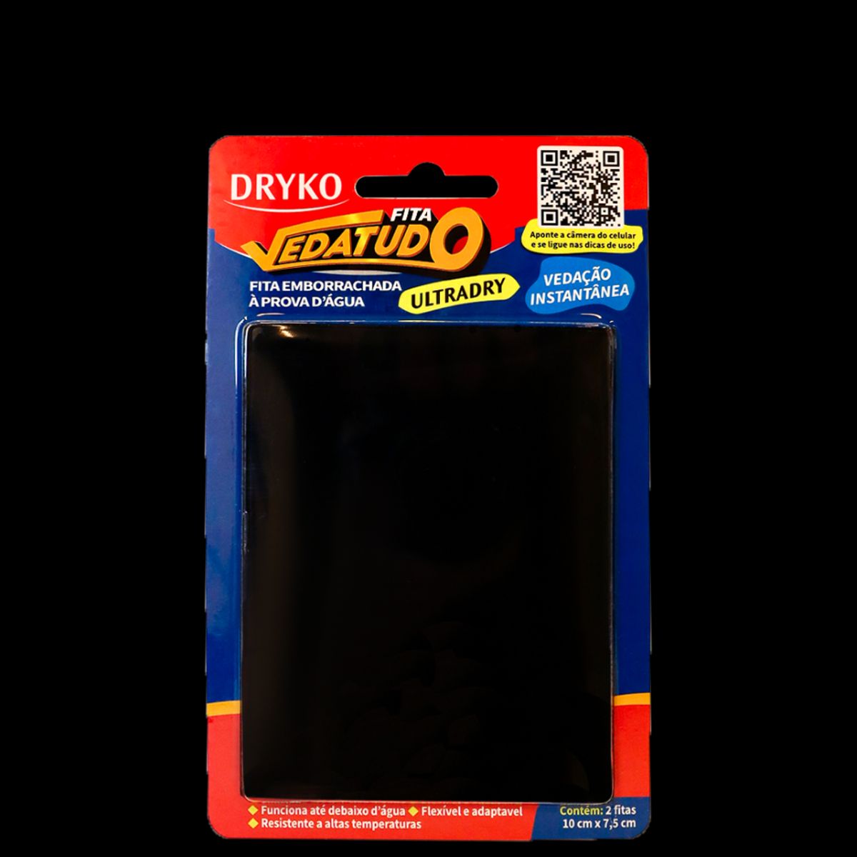 Fita Ultradry Preto Blister Dryko, marca Dryko - Foto Principal