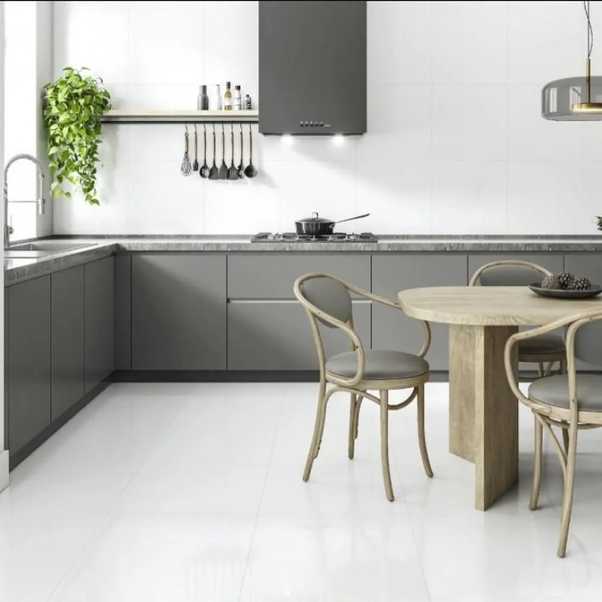 Piso Fioranno  Alaska Brilhante 57x57, marca Cecafi - Foto Principal