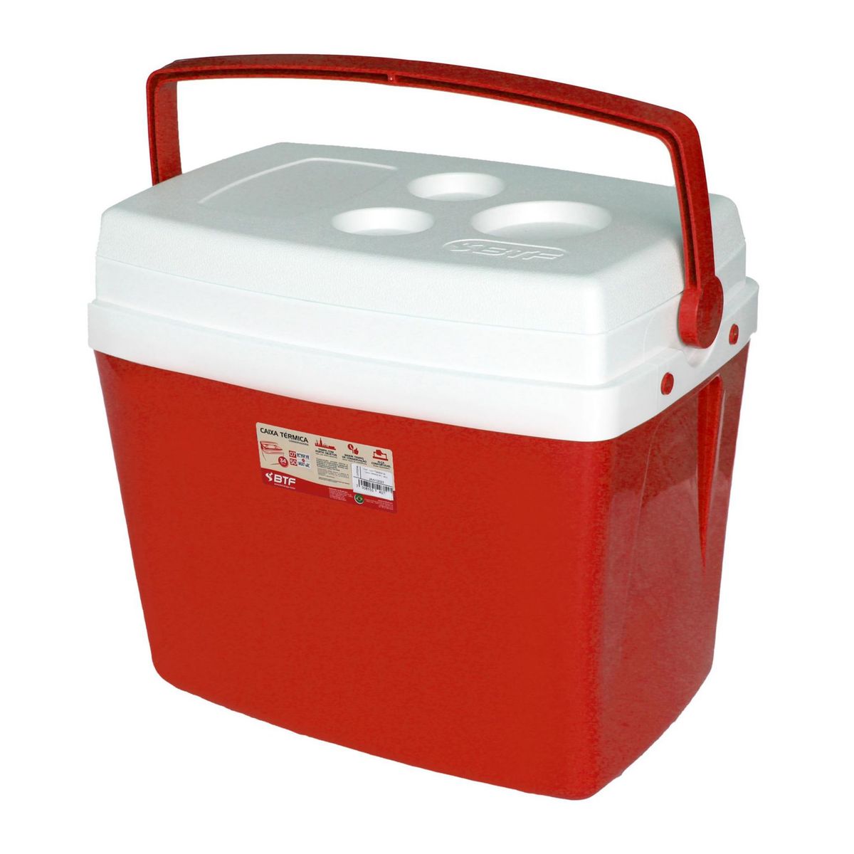 Caixa Termica 26 L - Vermelha, marca Botafogo - Foto Principal