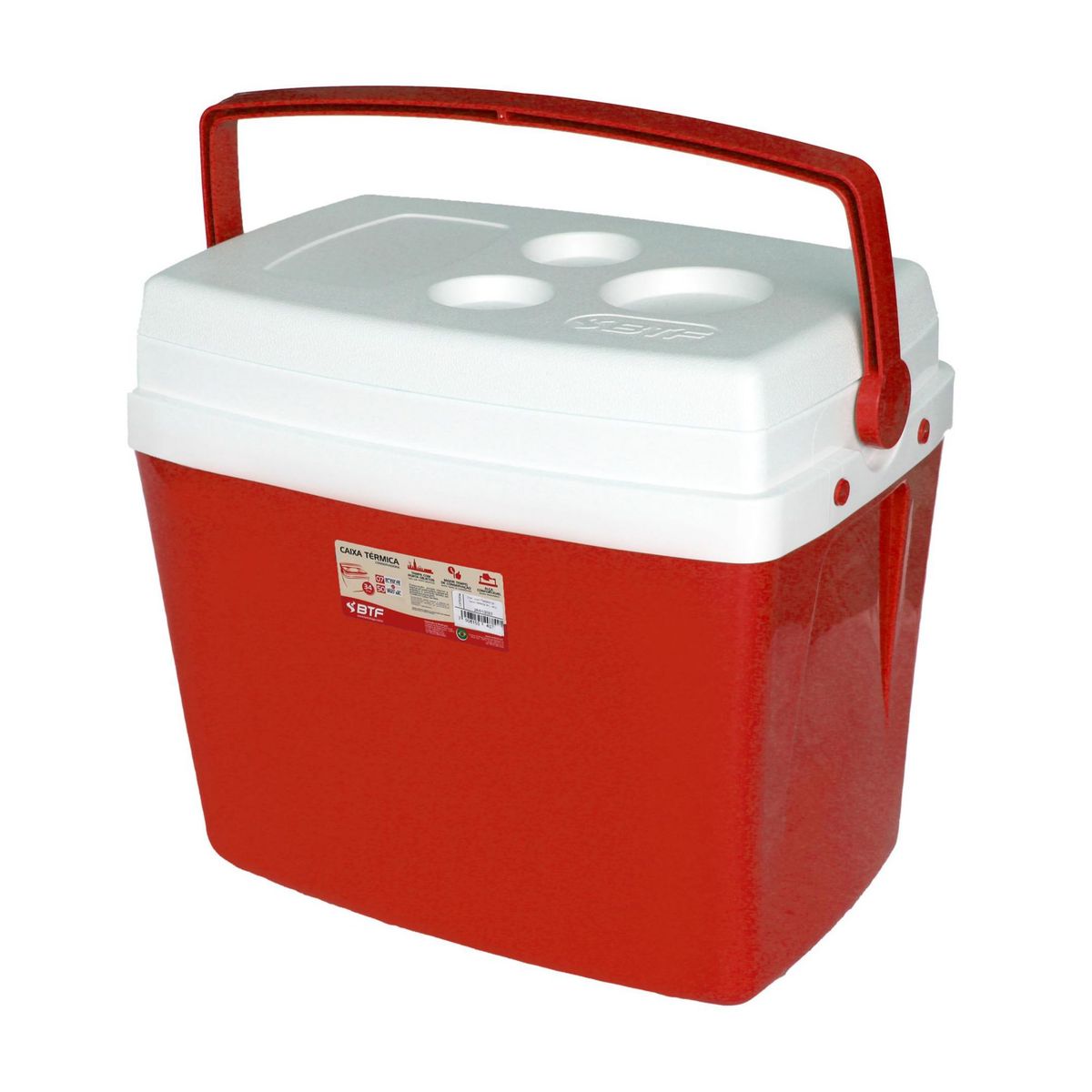 Caixa Termica 26 L - Vermelha, marca Botafogo - Foto Principal