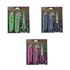 Pack X2 Cortador E Tesoura Bauker
