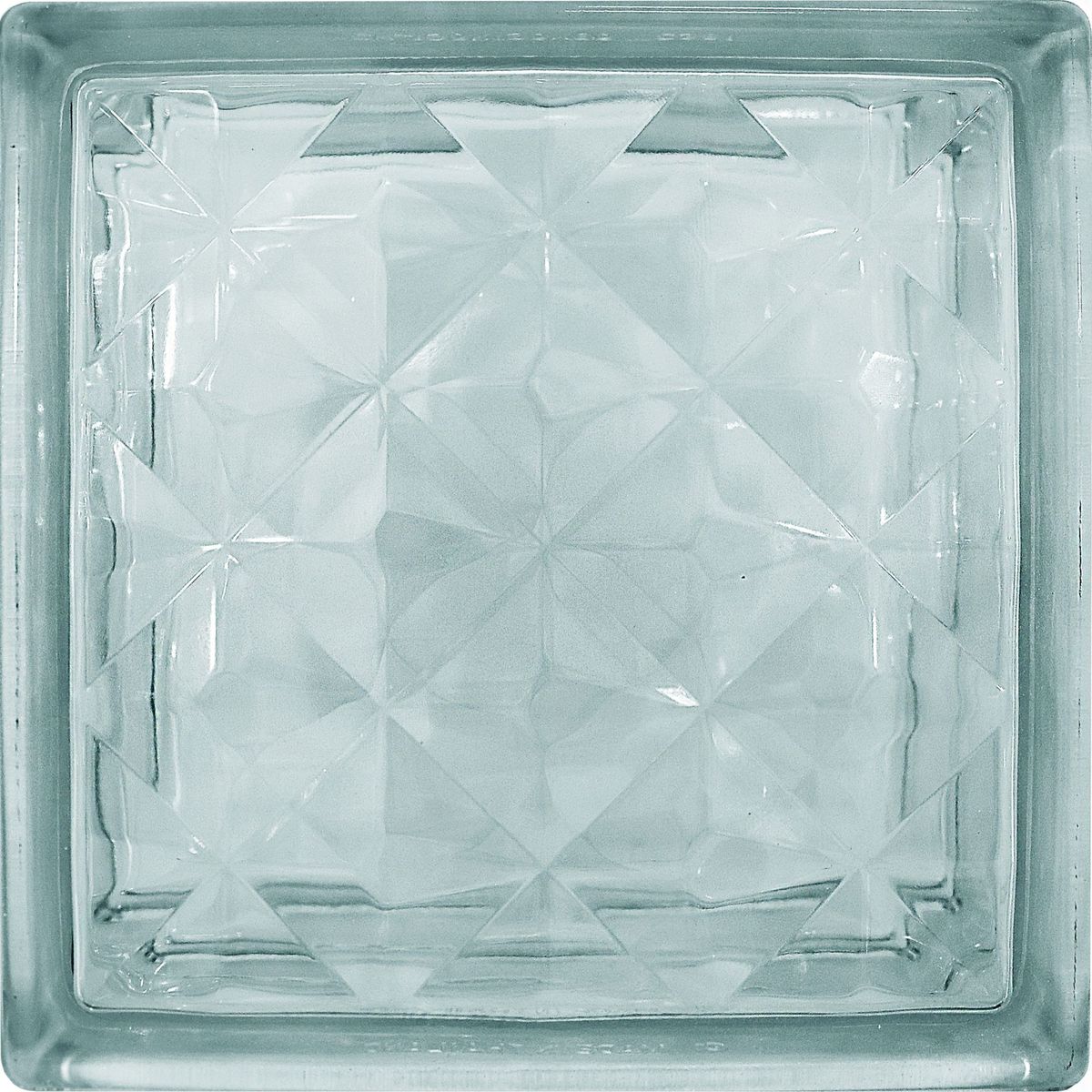 Bloco Vidro Diamond 19x19cm, marca Holztek - Foto Principal