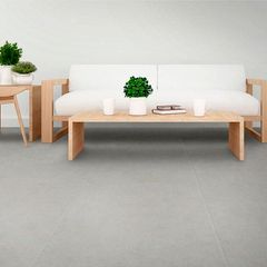 Piso Cinza 70x70 Retificado Acetinado Cerâmica São José