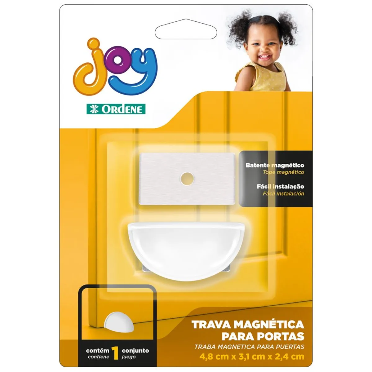 Trava Magnetica Para Portas 1x12, marca Ordene - Foto Principal