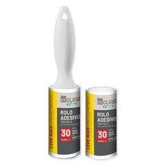 Rolo Adesivo Tira Pelo Com Refil 30 Folhas Ordene